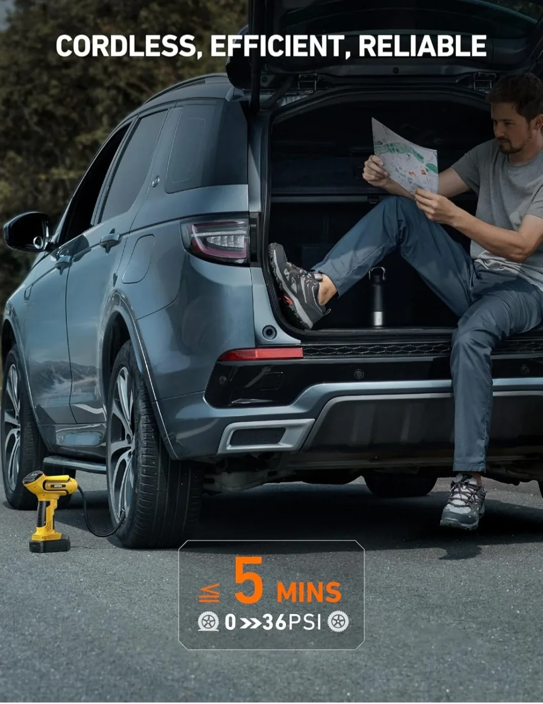 AstroAI Portable Tire Inflator - NEW image indicator(8)