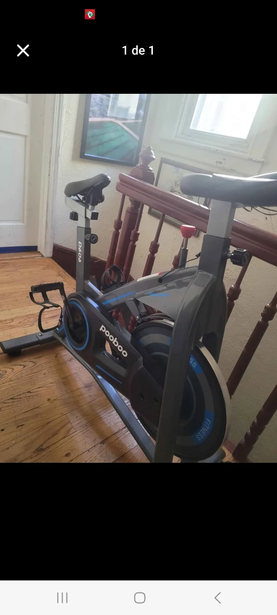 pooboo Indoor Stationary Exercise Bike D606