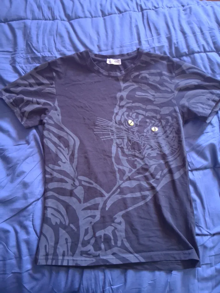 Tino Black Graphic Tee from Italy 🇮🇹