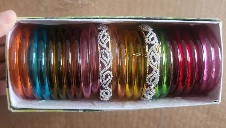 Set of Colourful Bangles - photo 2