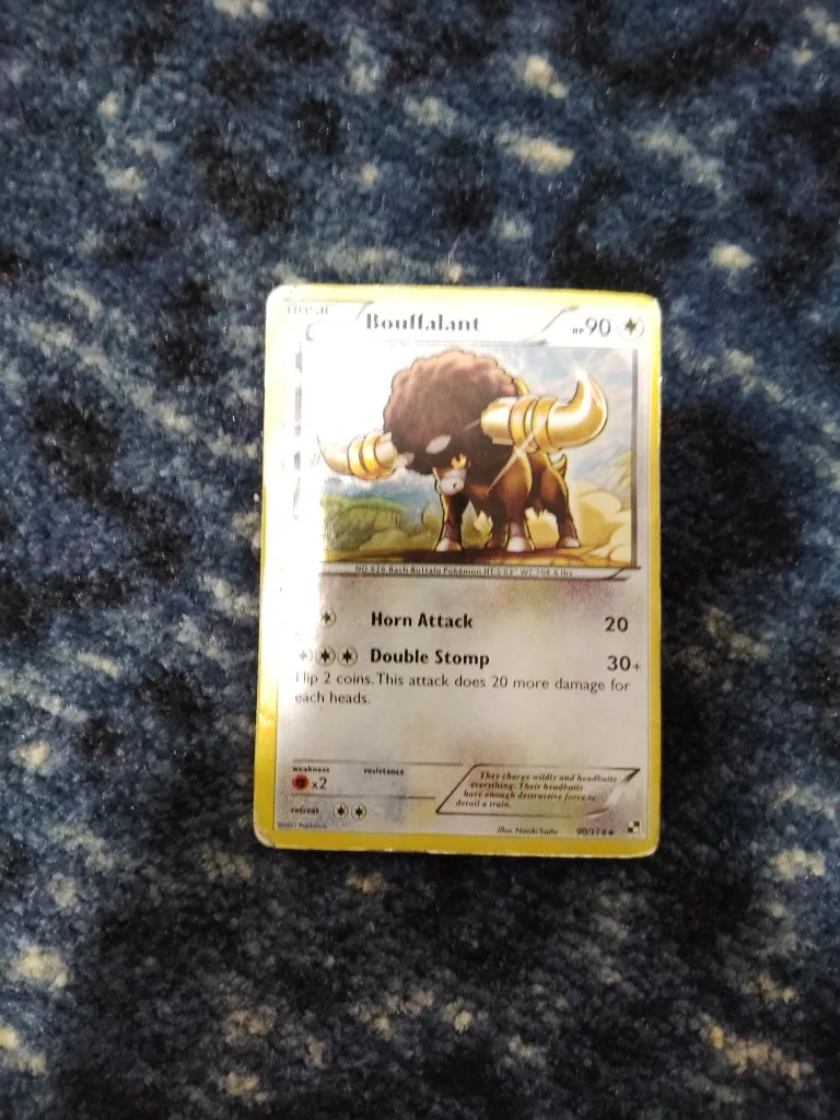 Bouffalant Pokemon Card
