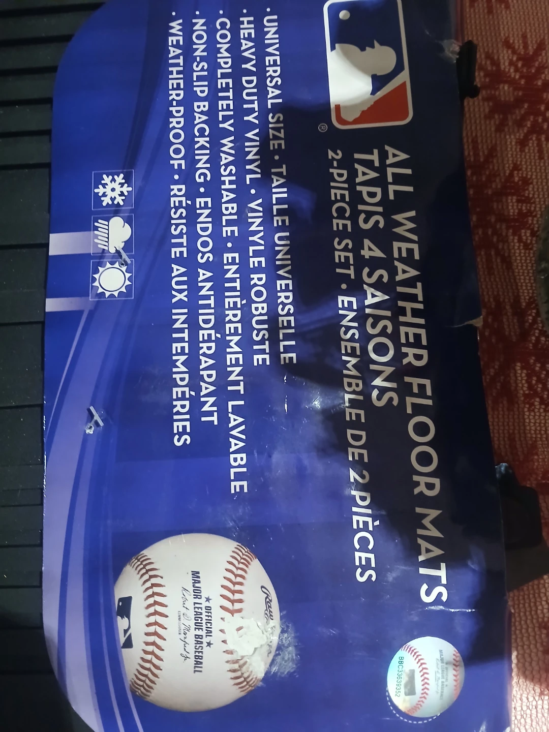 All Weather 4 Seasons Toronto Blue Jays Floor Mats - NEW - photo 2