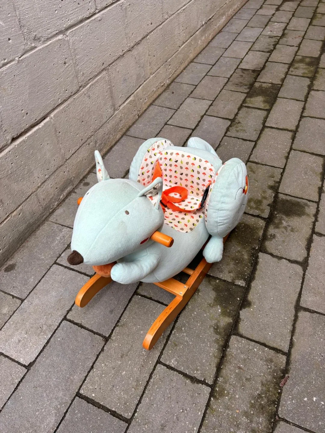 Rocking Mouse Plush Toy