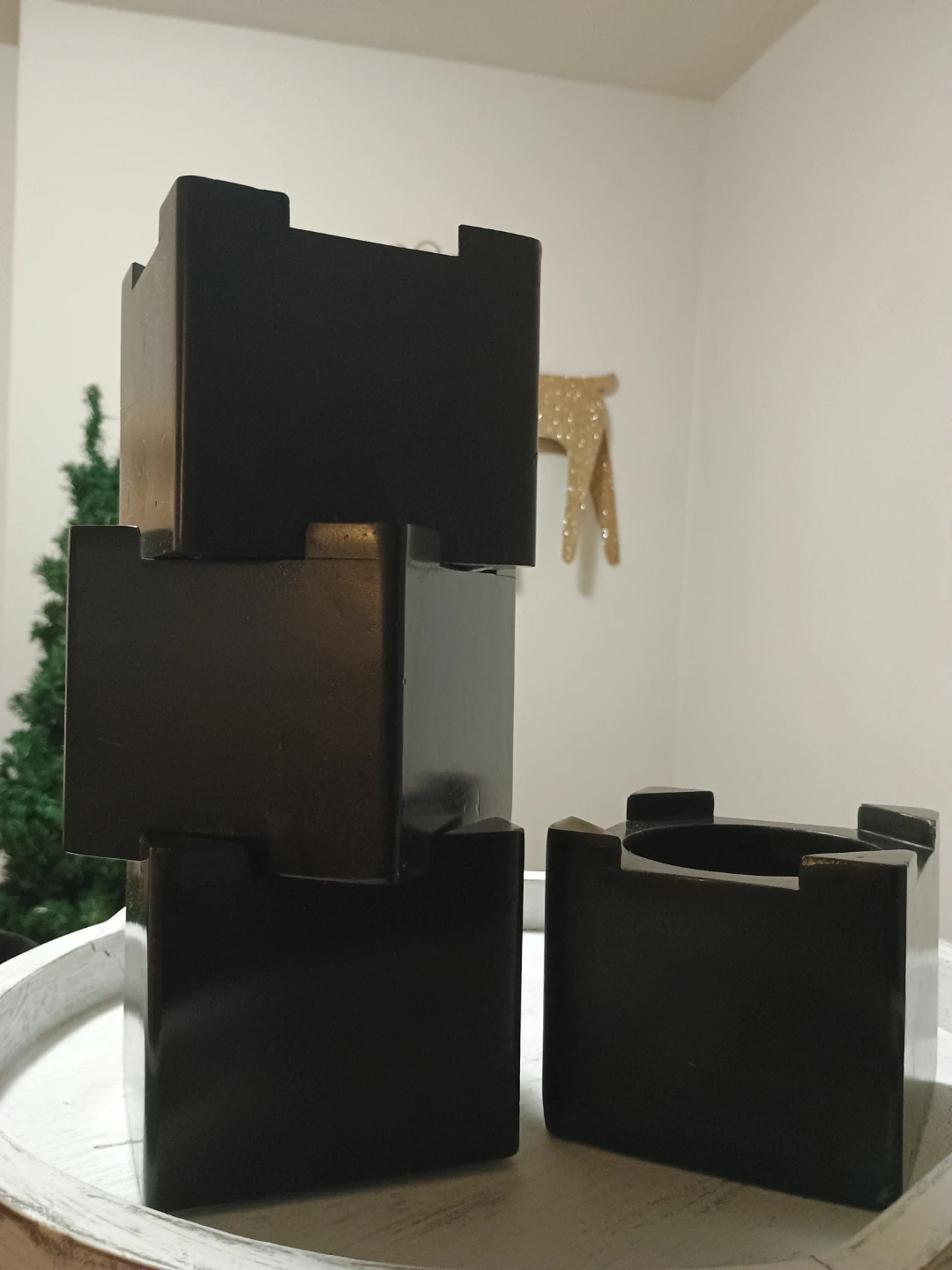 Set of 4 Wooden Bed risers - photo 3