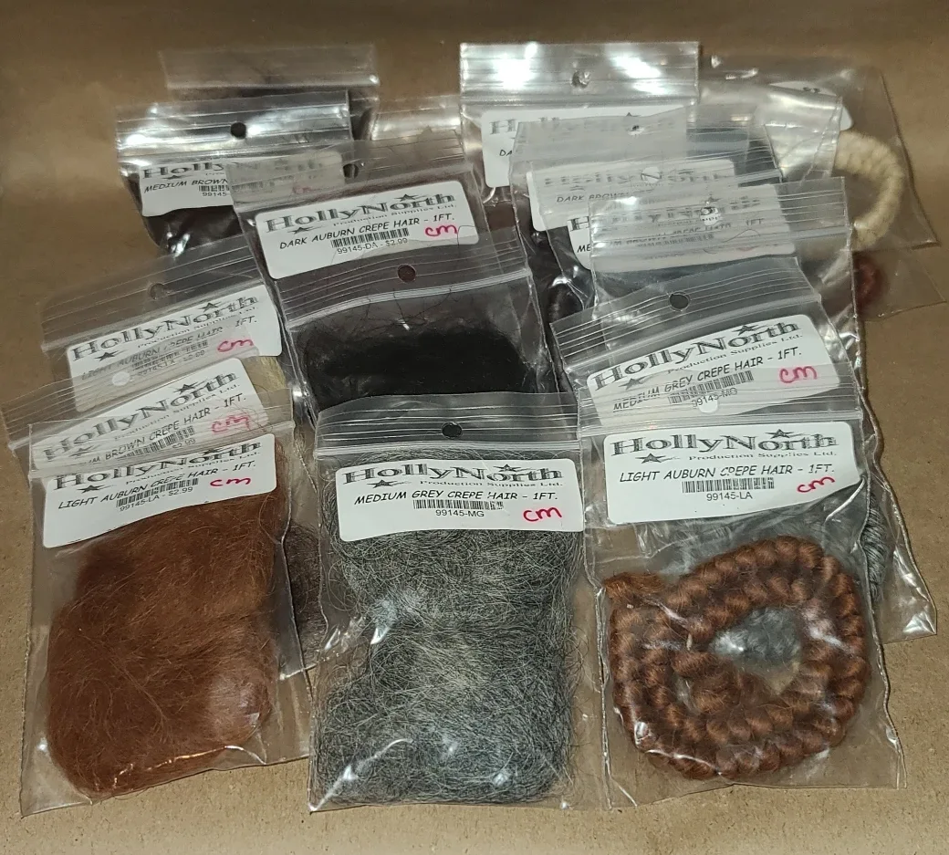 Holly North Crepe Hair - Assorted Colours