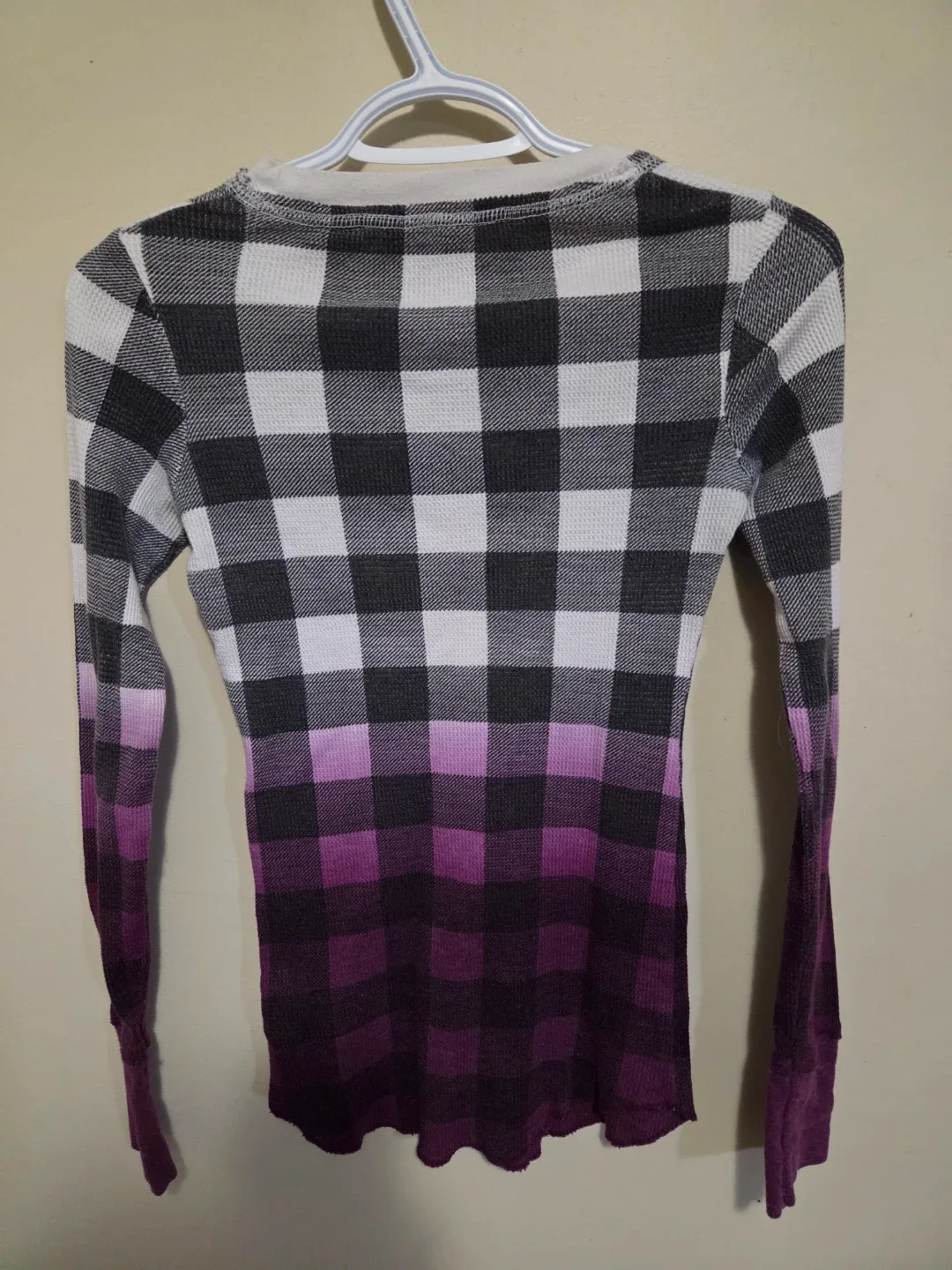 Fox Plaid Top - Size Small image indicator(2)
