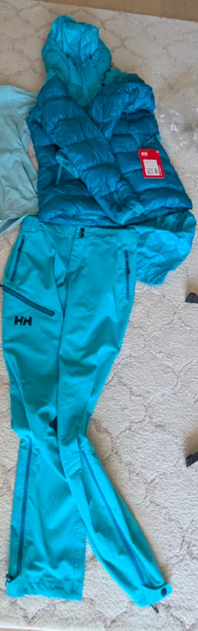 Helly Hansen Ski Jacket & Pants - Turquoise