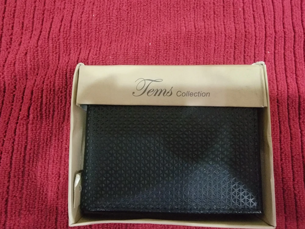 Tem's Collection Black Wallet