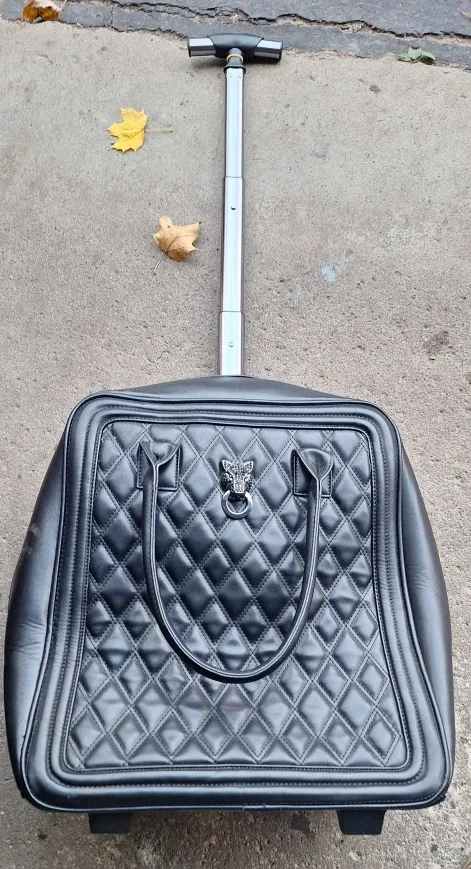 Black Rolling Carry-On Bag suitcase
