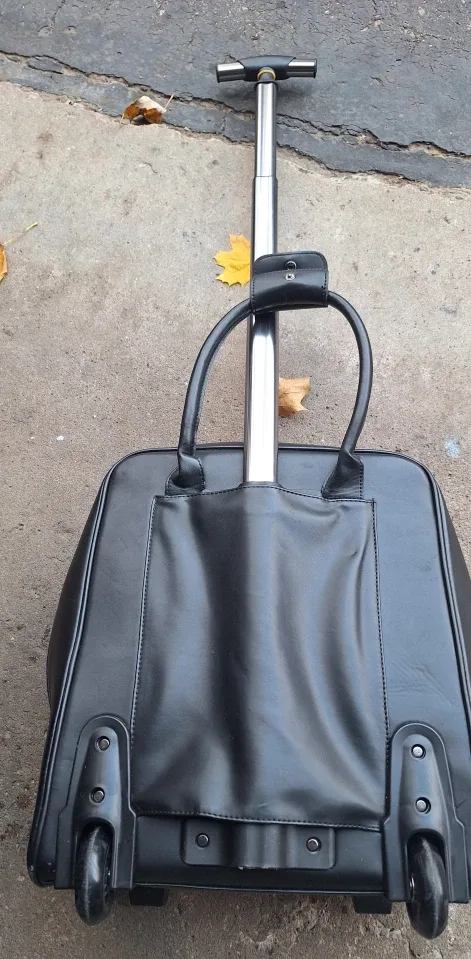 Black Rolling Carry-On Bag suitcase image indicator(2)