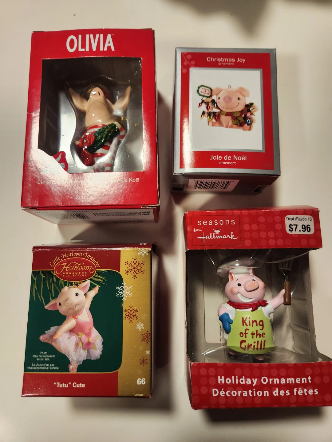 Pig Christmas Ornaments - photo 3