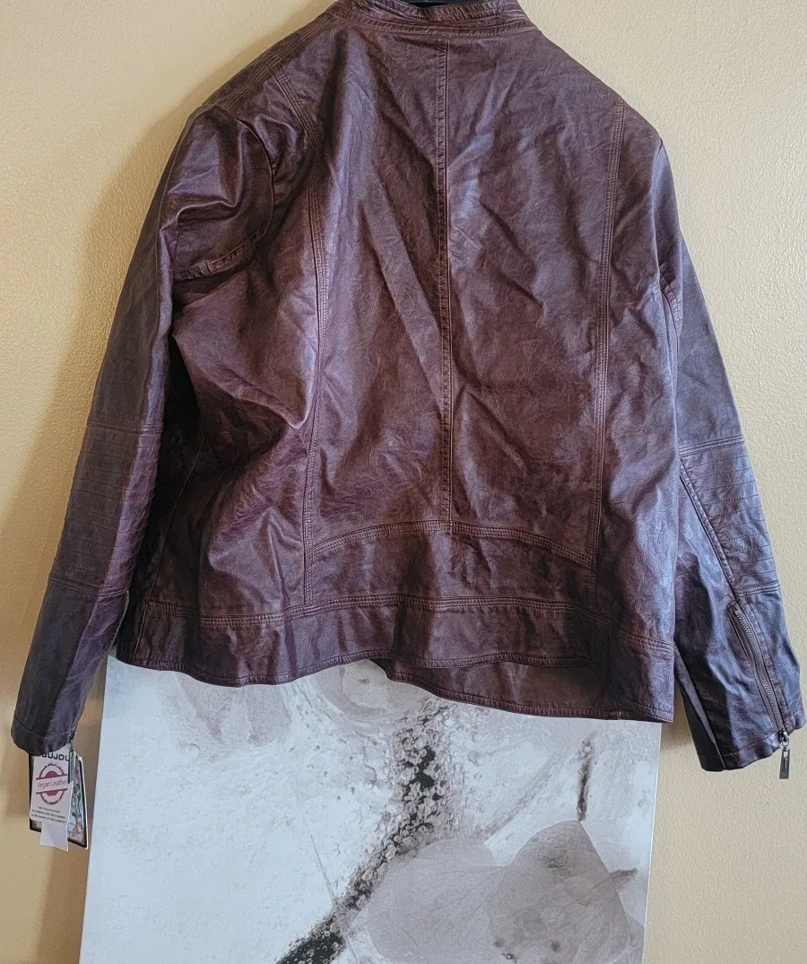 JouJou Vegan Leather Jacket image indicator(2)