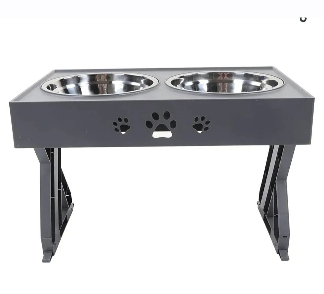 Raised Dog Bowls, Removable Elevated Pet Bowls Easy to Clean.. image indicator(2)