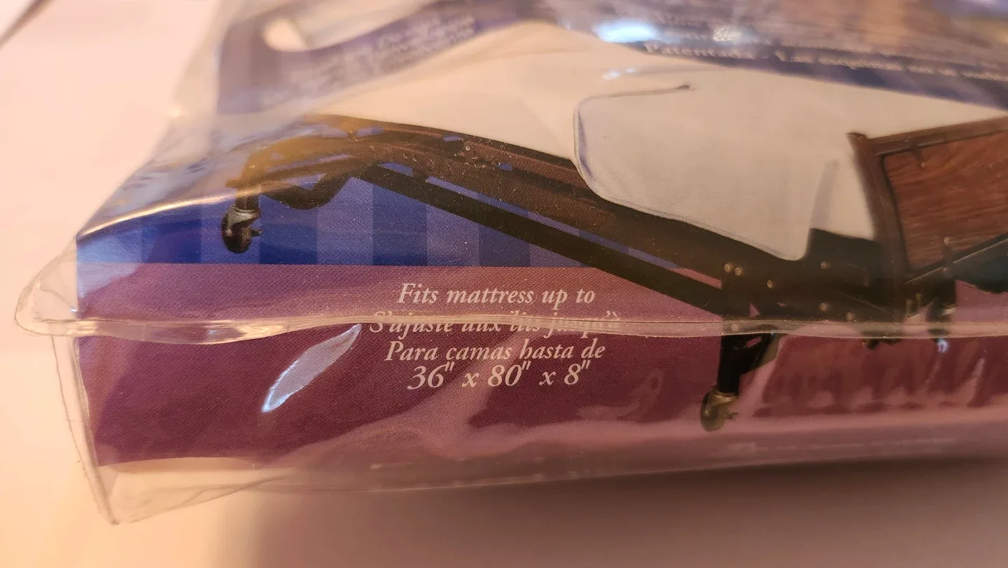 Brand New Jersey Knit Bottom Sheet - Fits 36" x 80" x 8" image indicator(2)