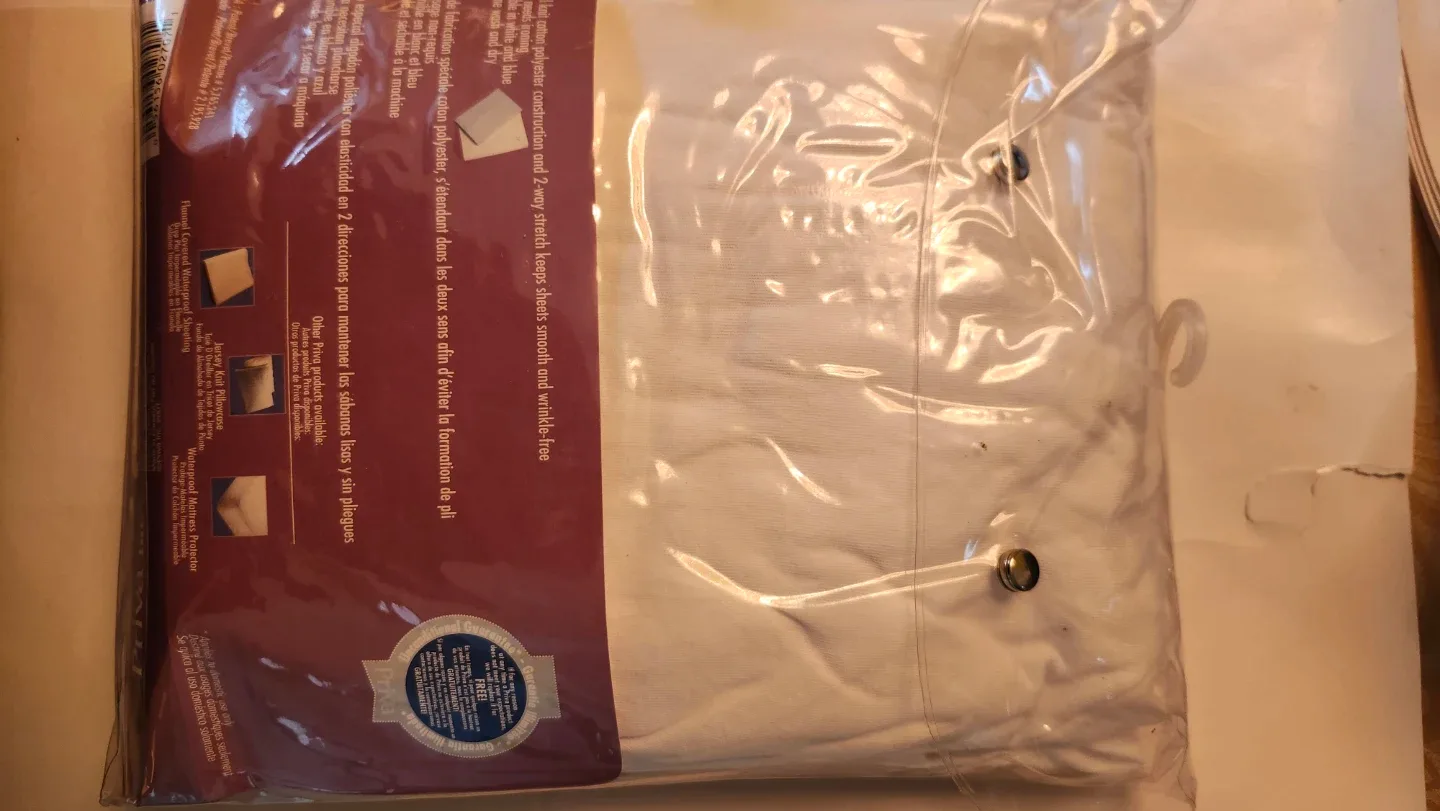 Brand New Jersey Knit Bottom Sheet - Fits 36" x 80" x 8" image indicator(4)