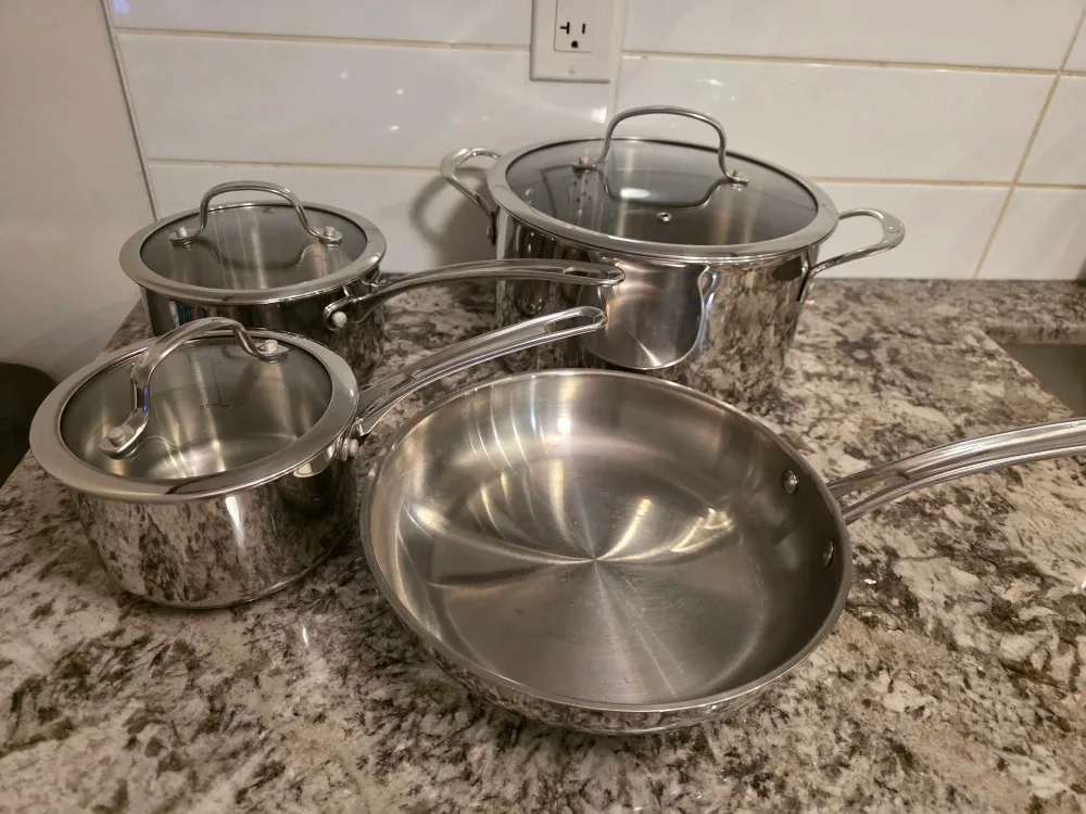 Renny Olivier Stainless Steel Cookware Set image indicator(2)