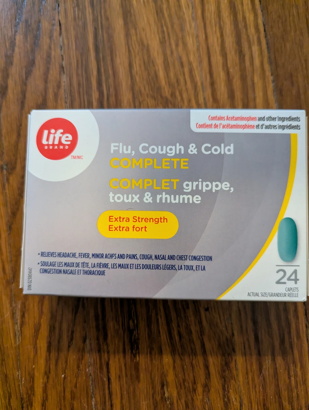 Life Brand Flu, Cough & Cold COMPLETE - 24 Caplets