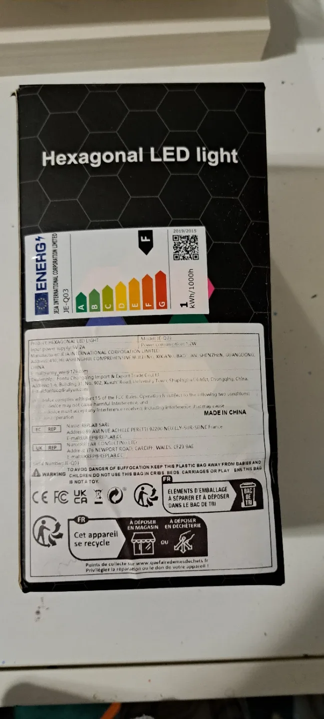 Hexagonal LED Light 🥕 image indicator(4)