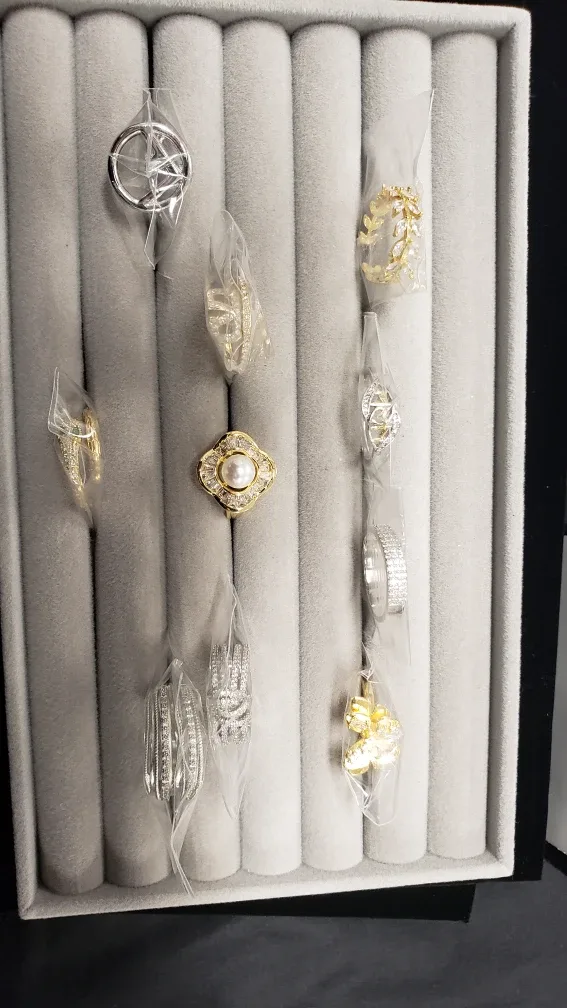 Assorted Fashion Rings - Gold & Silver