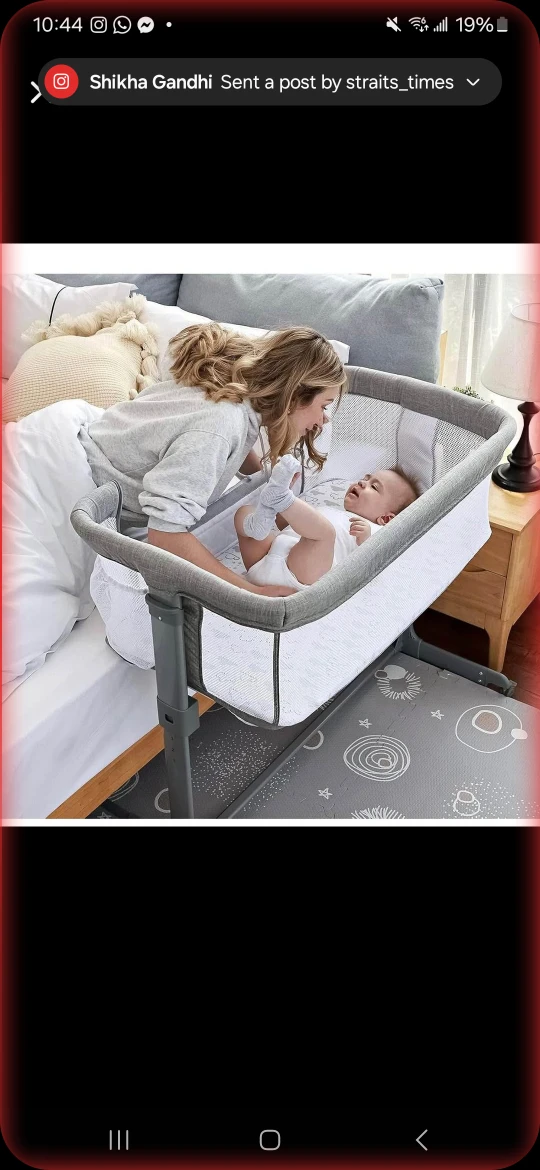 TCBunny Adjustable Height Bedside Bassinet - photo 4