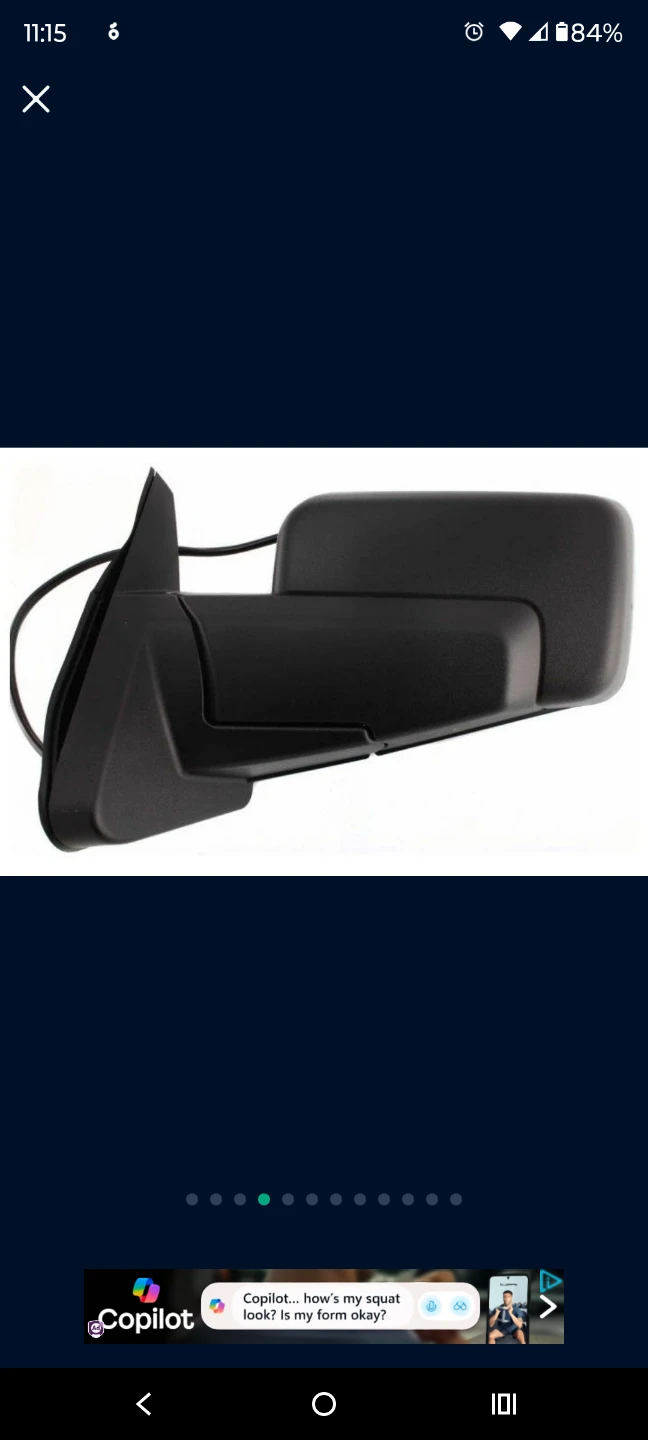 Left Rear View Mirror / Jeep Commander - photo 5