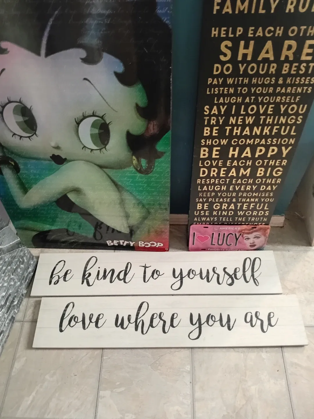 Assortment of various art framed pictures very unique image indicator(4)