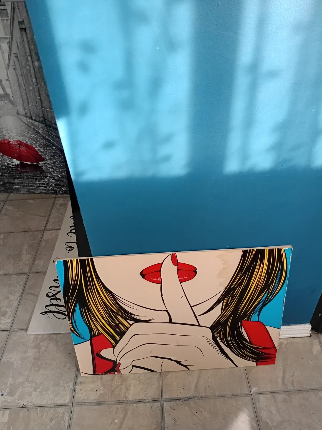 Assortment of various art framed pictures very unique image indicator(5)