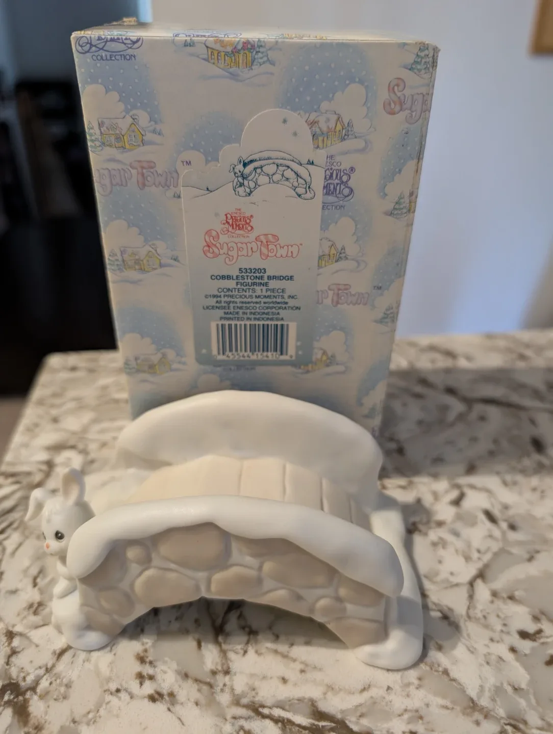 Precious Moments Sugar Town Cobblestone Bridge Figurine thumbnail