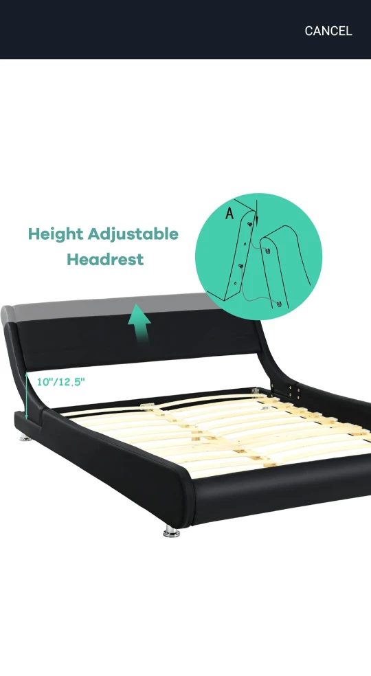 Giantex Queen Size Bed Frame - photo 2