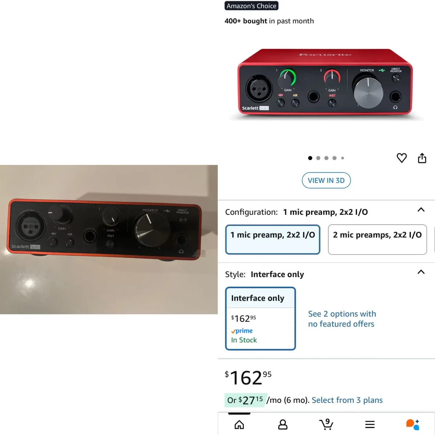 Audio Technica AT2020 Condenser Mic + AGPTEK Studio Mic Shield image indicator(2)