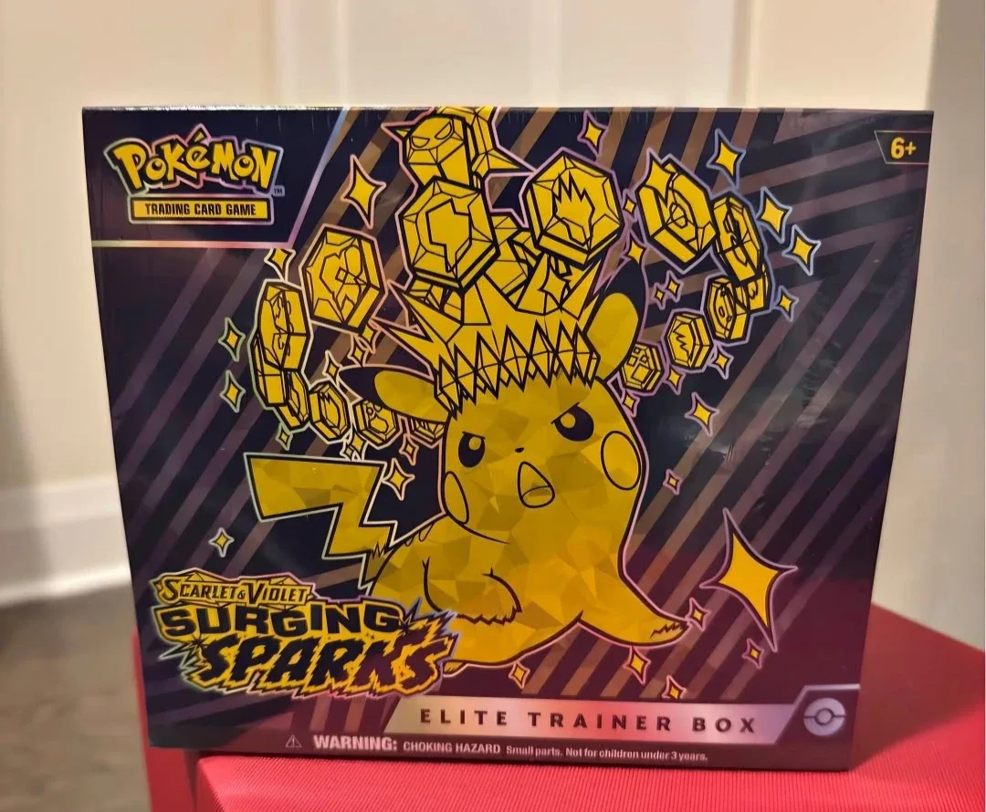 Pokémon Surging Sparks Elite Trainer Box thumbnail