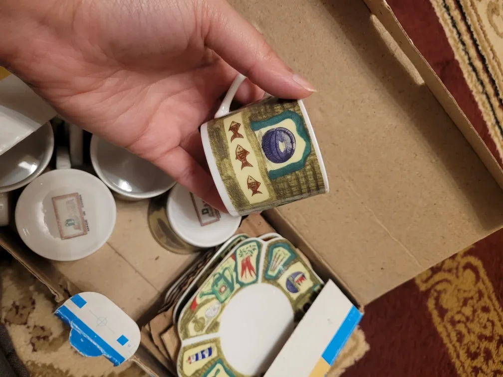 Vintage Espresso Cup Set image indicator(3)