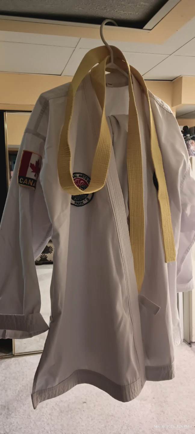 Hap Ki Do Uniform with Yellow Belt - photo 3