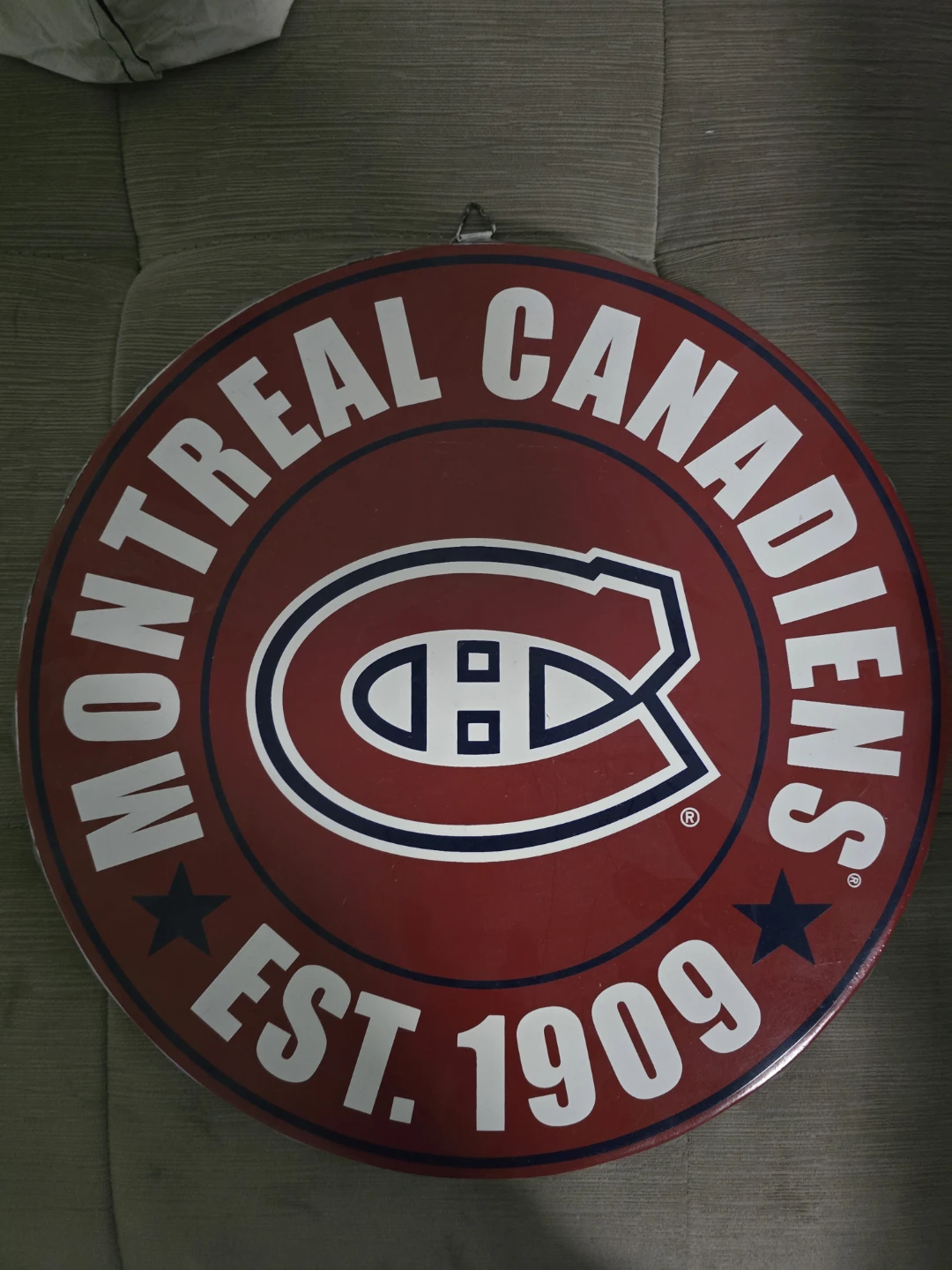 Montreal Canadiens NHL Metal Sign