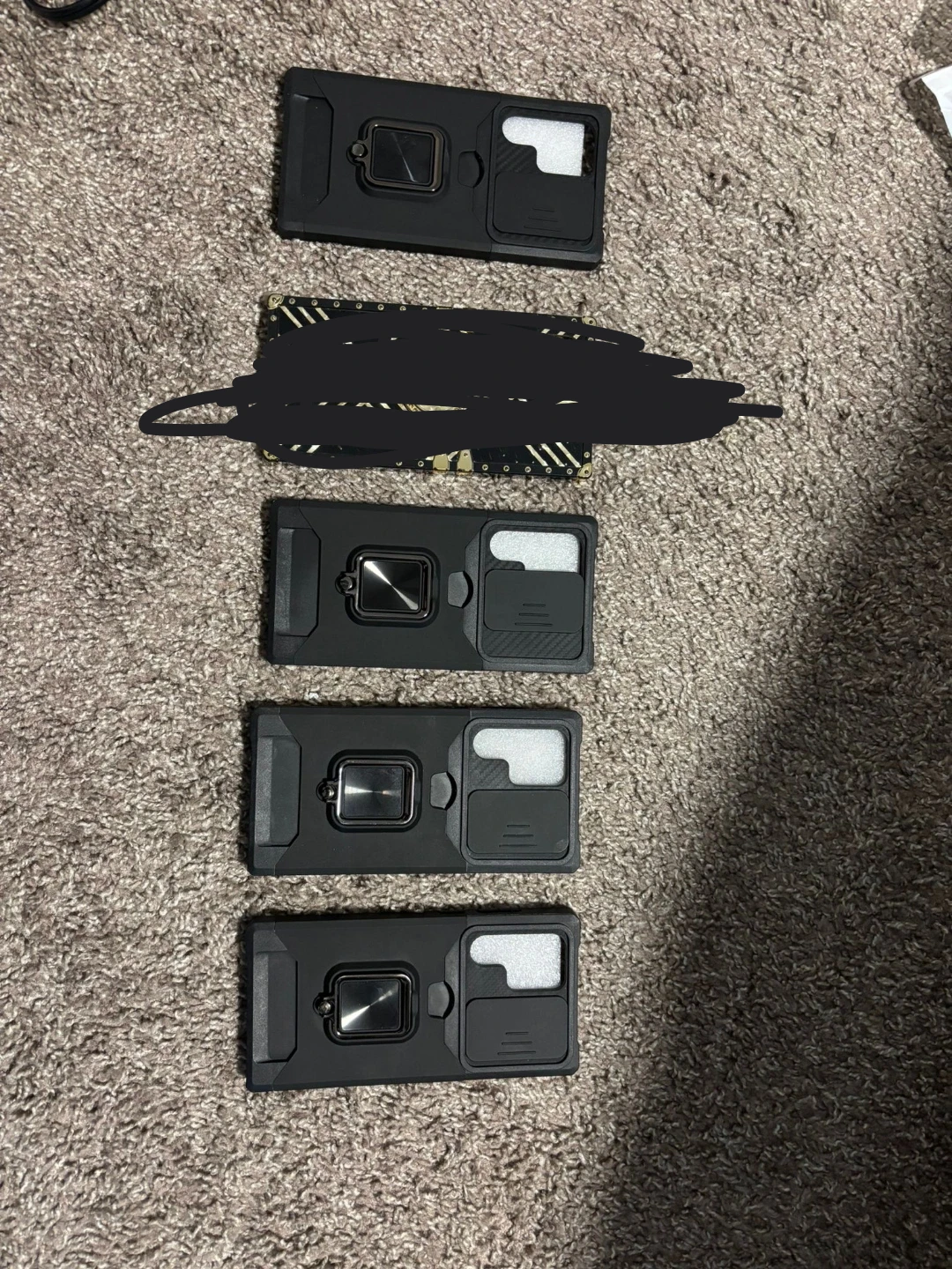 four Samsung Galaxy s22 Ultra Phone Cases