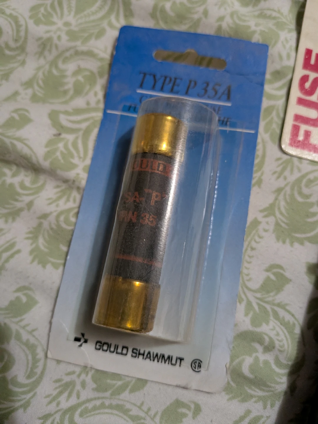 Lot cartridge fuses P35A plus pull out box thingy - photo 5