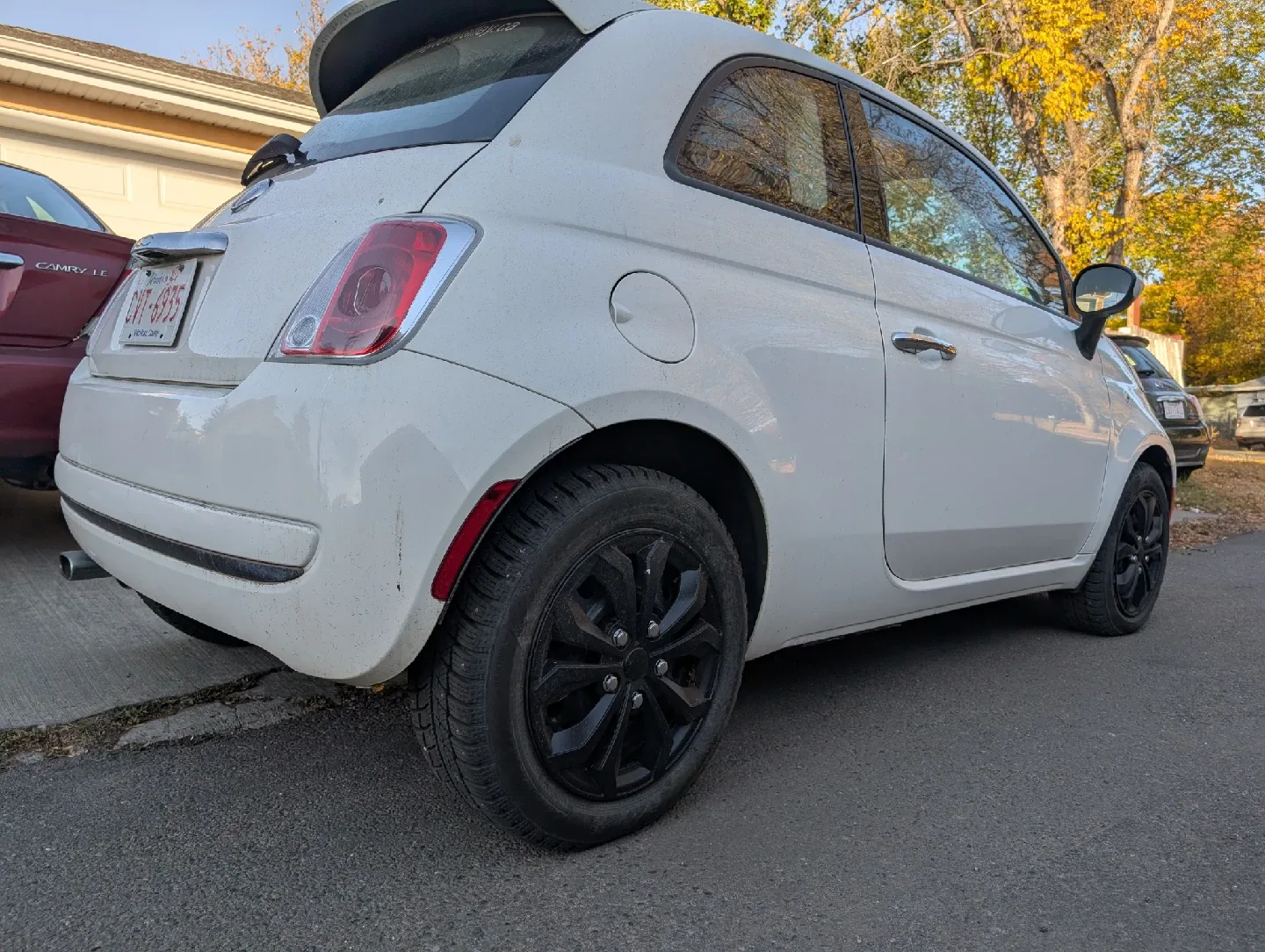 2014 Fiat 500 White image indicator(3)