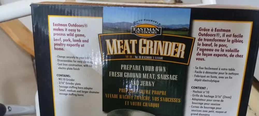 Eastman Outdoors Meat Grinder - Like New! image indicator(9)