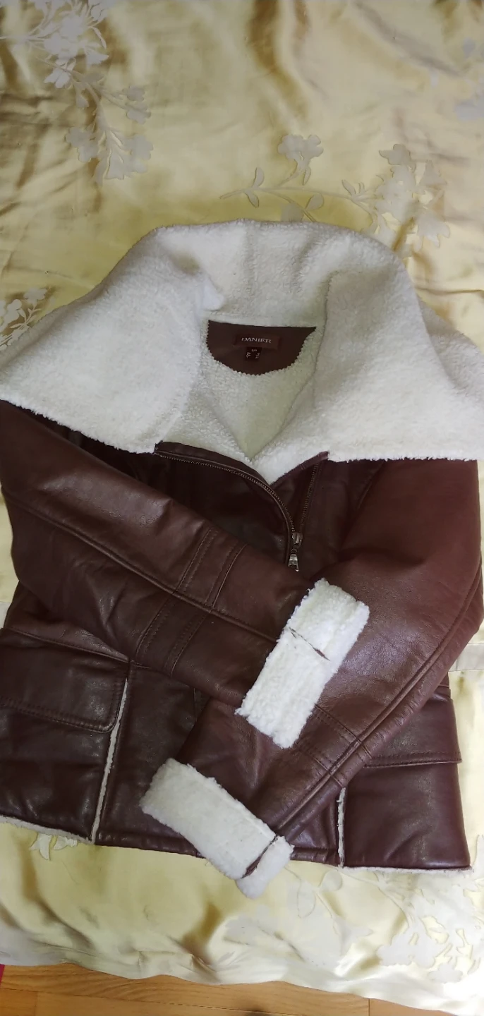 Danier Genuine Leather Brown Jacket - photo 2