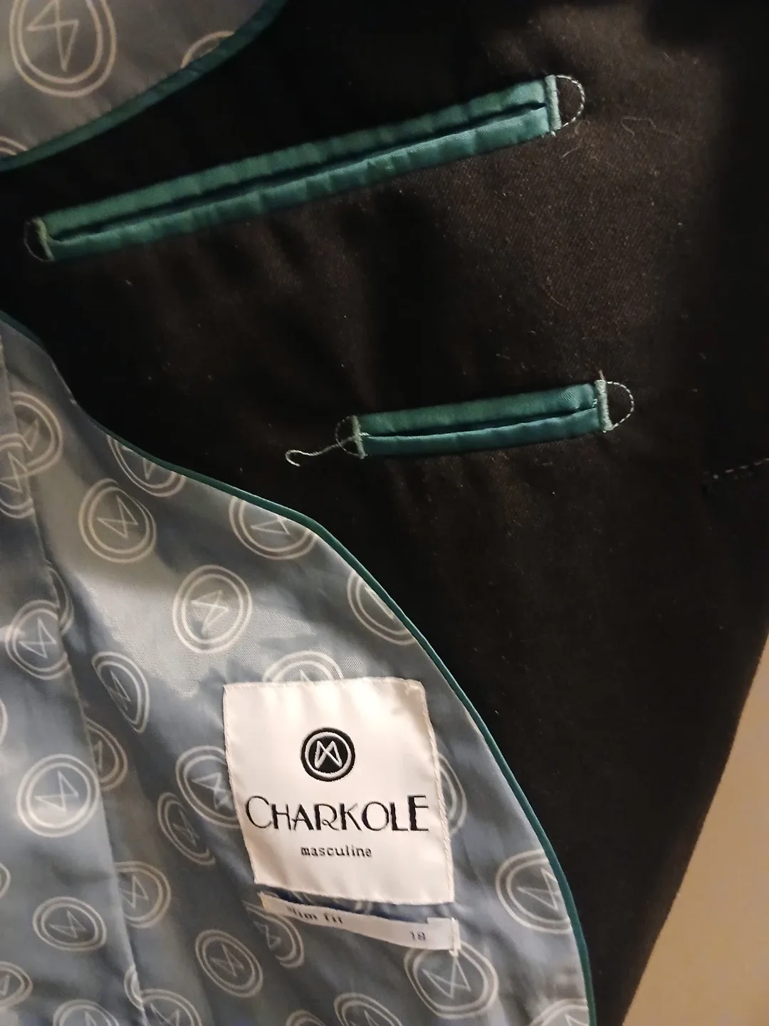 Mens black blazer image indicator(2)