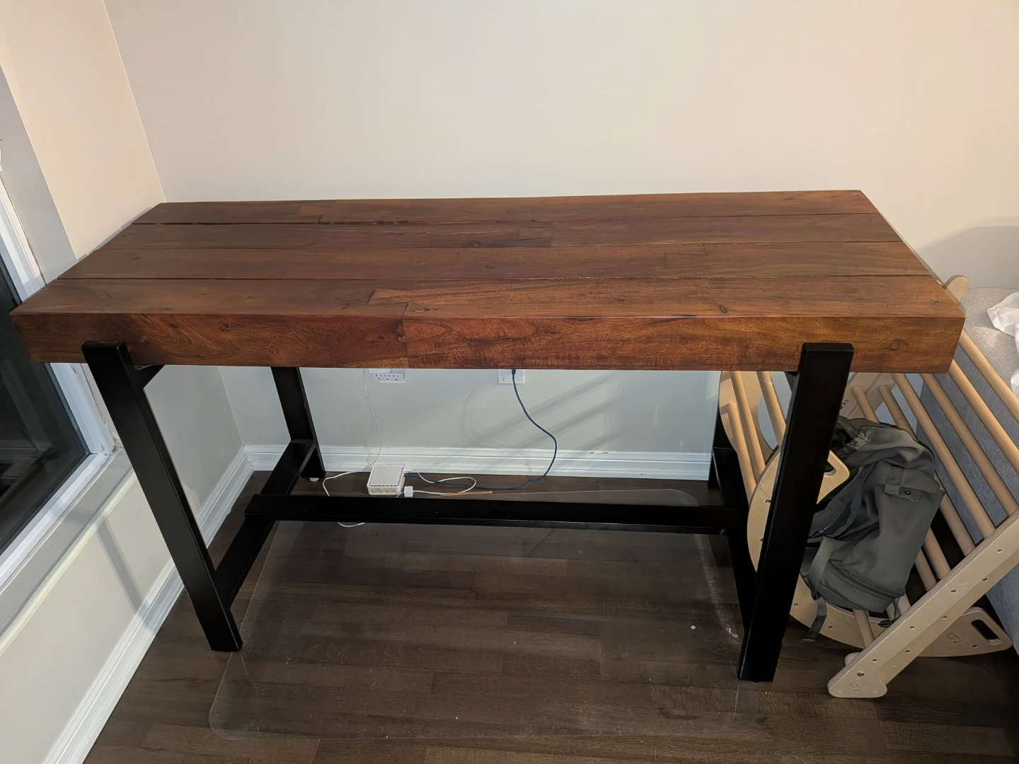 Wooden dinning / bar table - photo 2