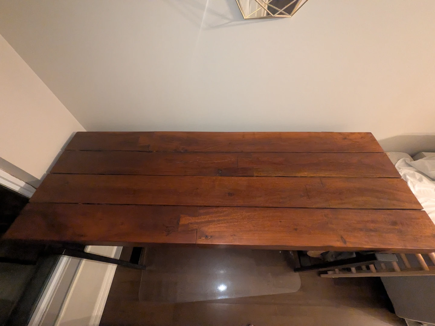 Wooden dinning / bar table - photo 4