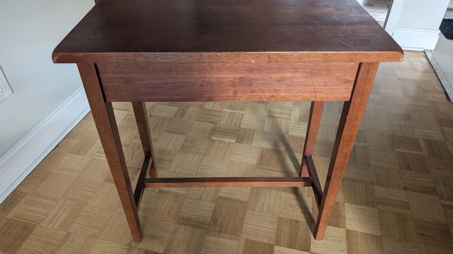 Wooden Desk / Console Table with 3 Drawers – Great Condition!