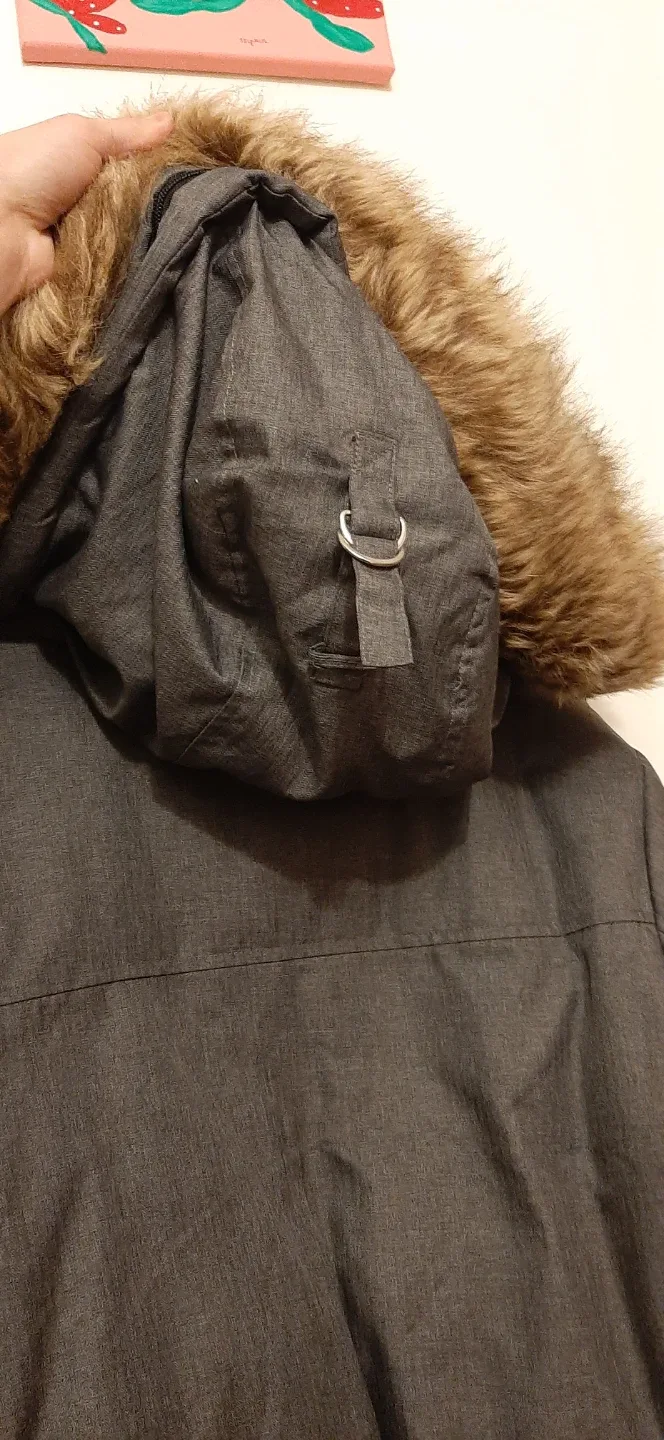 Storm Mountain Down & Feather Filled Jacket with Faux Fur Hood image indicator(6)