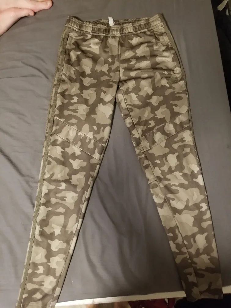 Adidas Camo Pants - Size Small