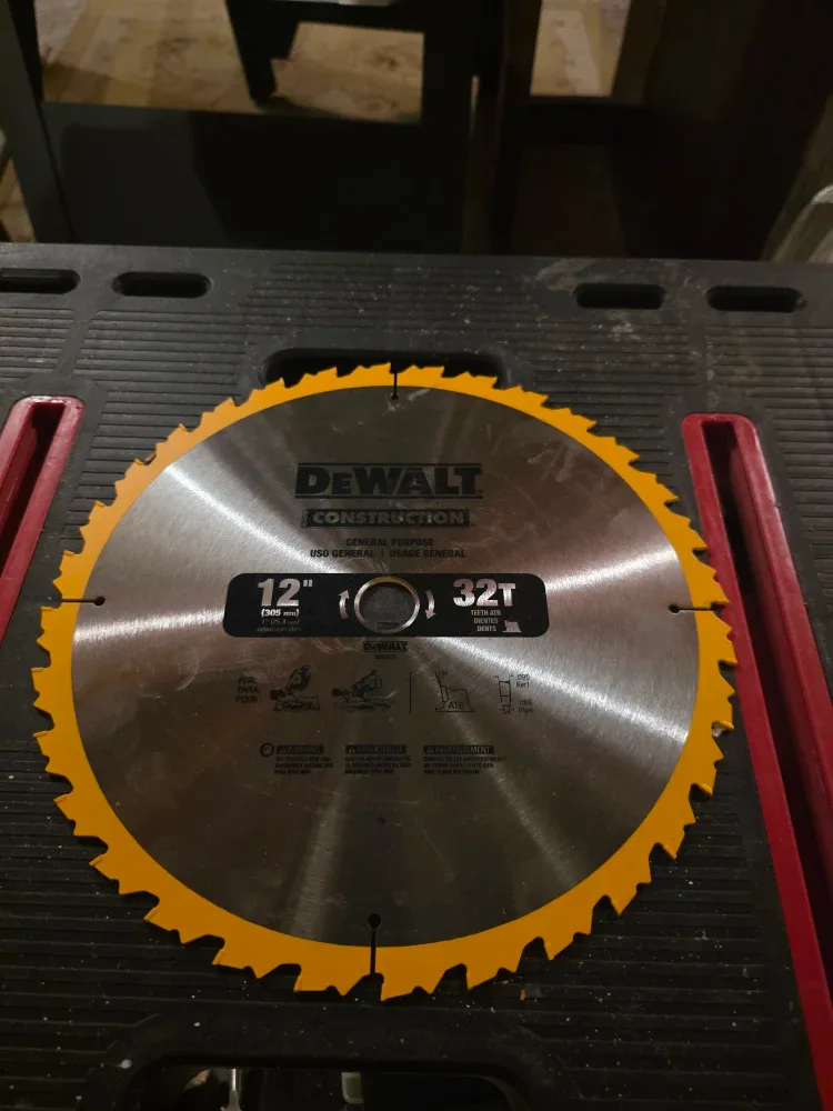DeWalt 12" 32T Construction Saw Blade
