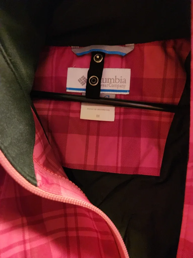 Columbia Pink Plaid Jacket - Size M image indicator(2)