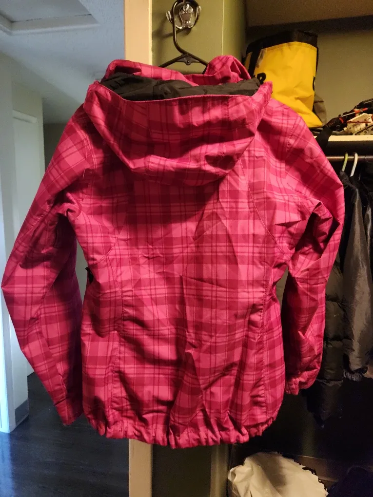 Columbia Pink Plaid Jacket - Size M image indicator(3)