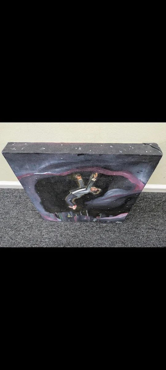 Oil painting on canvas image indicator(2)