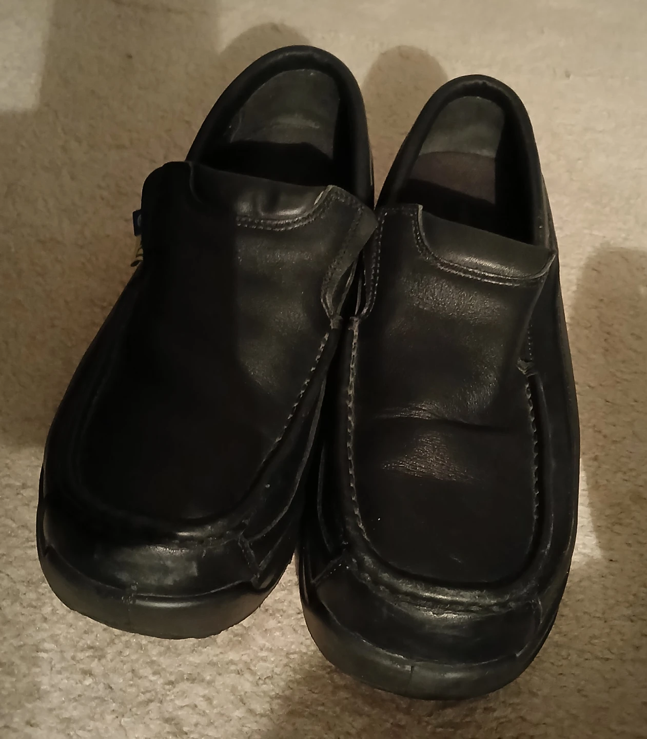 Florsheim Black Dressy Men Safety Shoes. Size 10.5. - photo 2